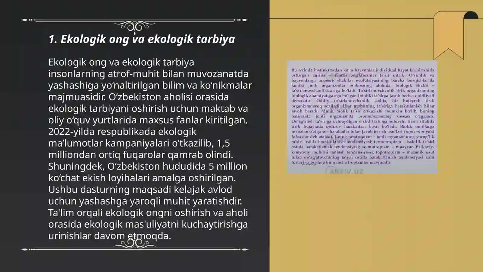 Estitik va ekologik tarbiya 3