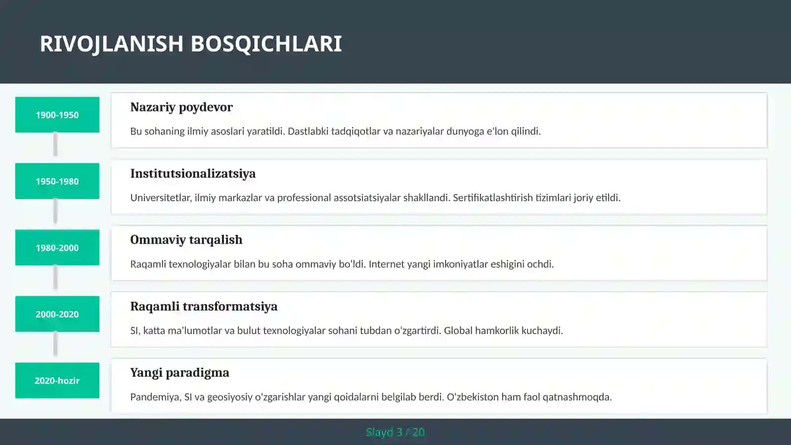 Ijtimoiy Tarmoqlar 3