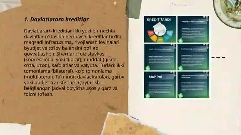 Xalqaro kredit shakillari va turlari 3