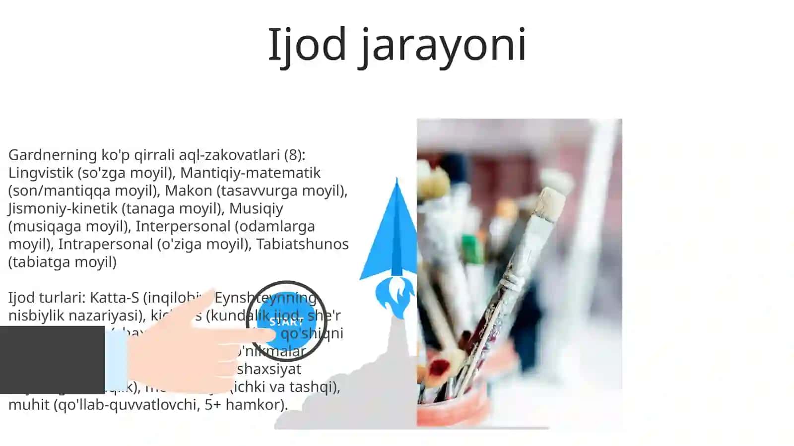 Intellekt va kreativlik turlari 3