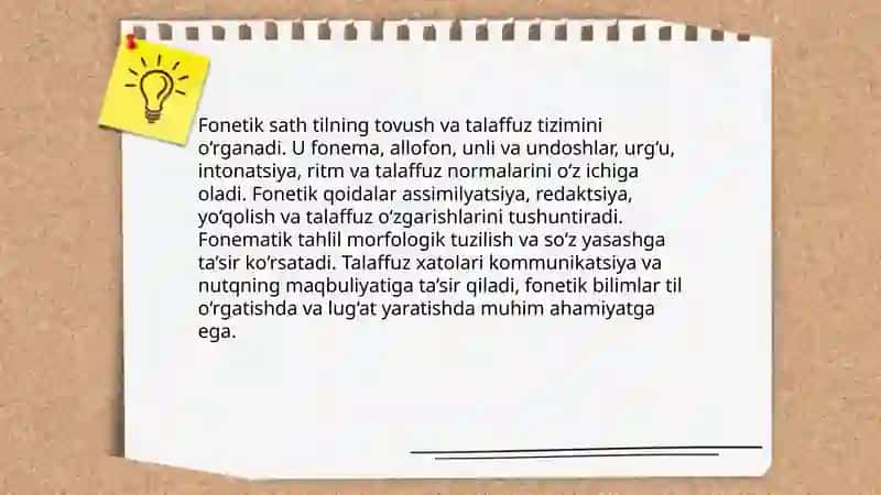 Tilning grammatik sathi 3