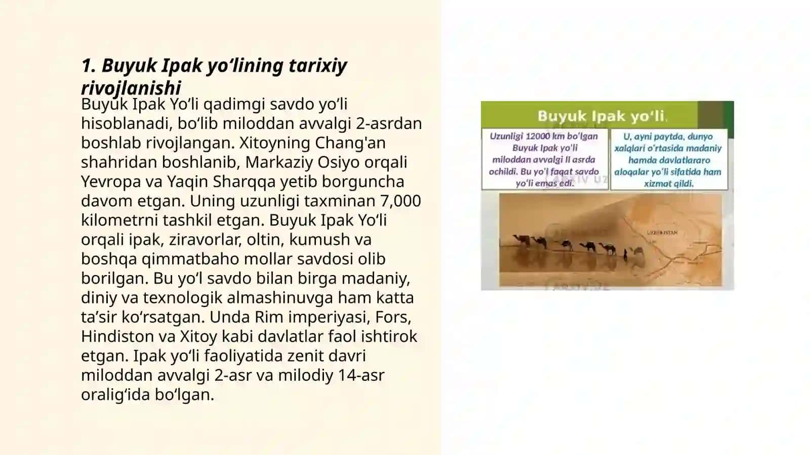 Buyuk ipak yoʻli geografiyasi 3