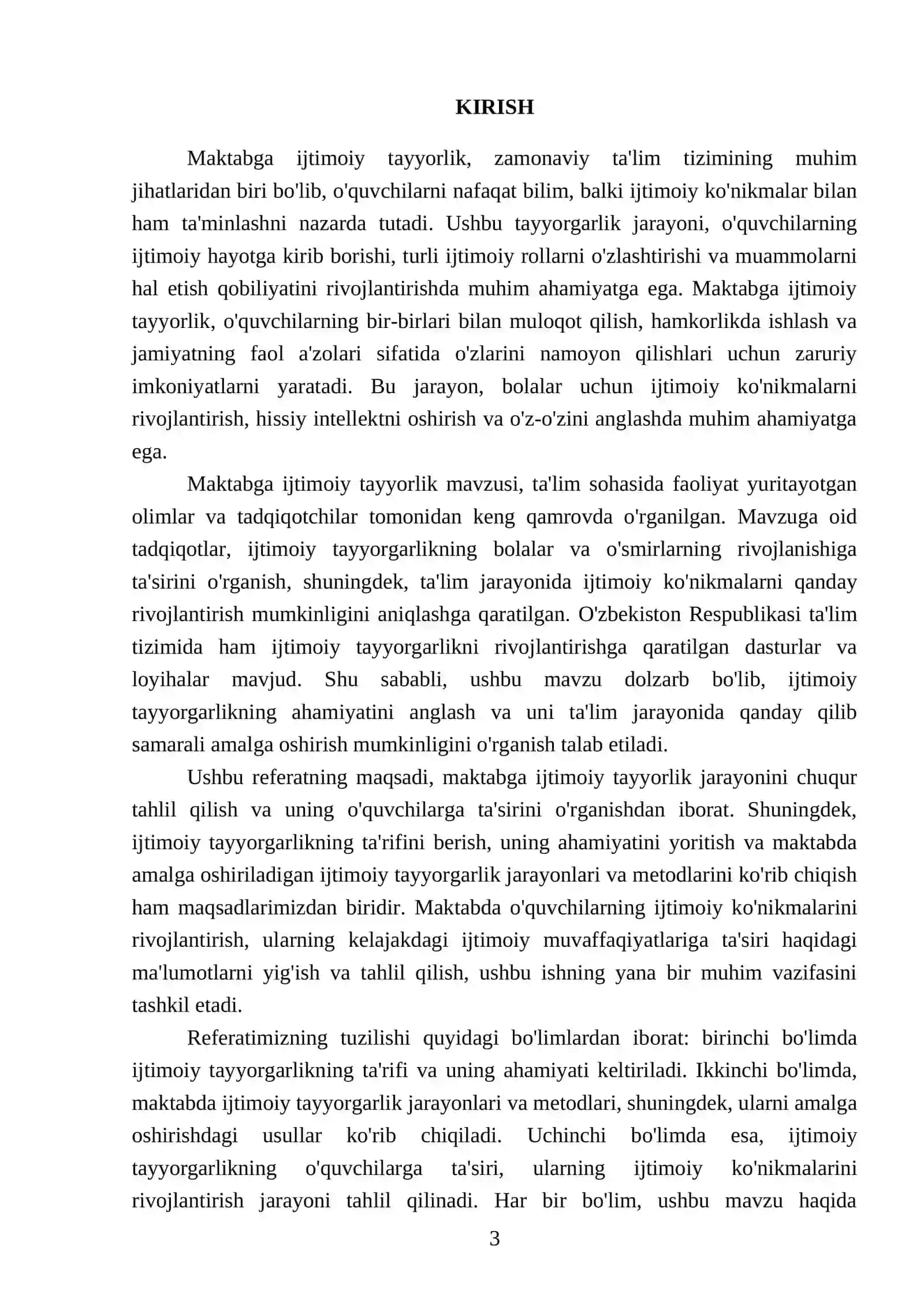 Maktabga ijtimoiy tayyorlik 3