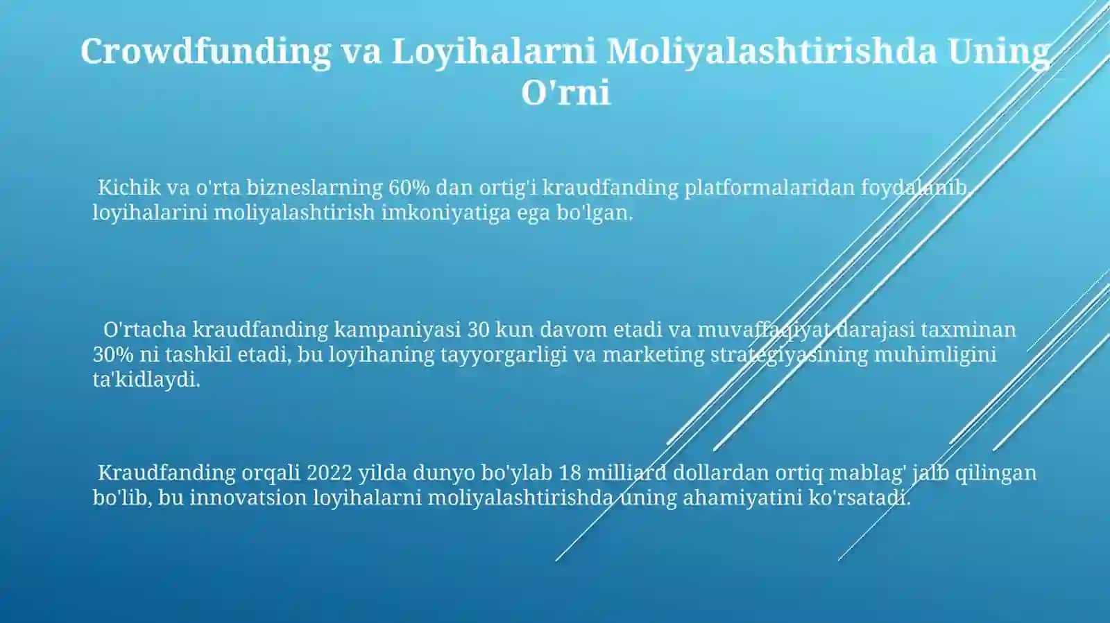 Inovatsion loyihalarni venjurlimoliyalashtirish 3