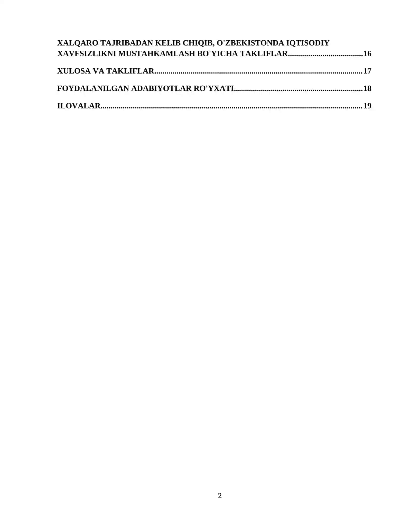 Davlatning iqtisodiy xavfsizligi 3