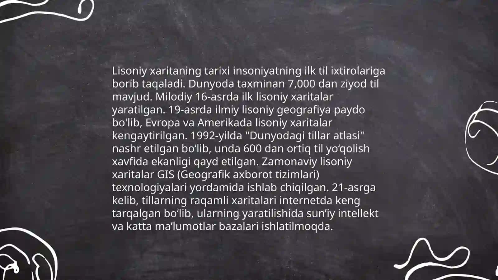 Dunyoning lisoniy xaritasi 3