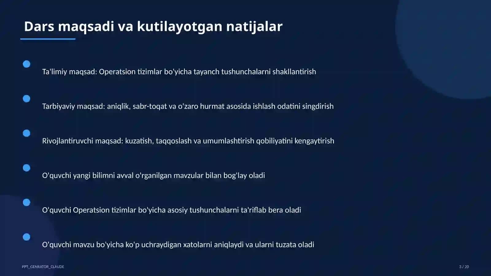 Operatsion tizimlar (6-sinf) 3