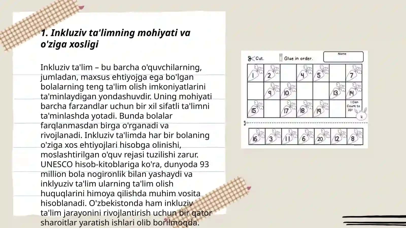 Inkluziv ta'limning mohiyati va o'ziga xosligi 3