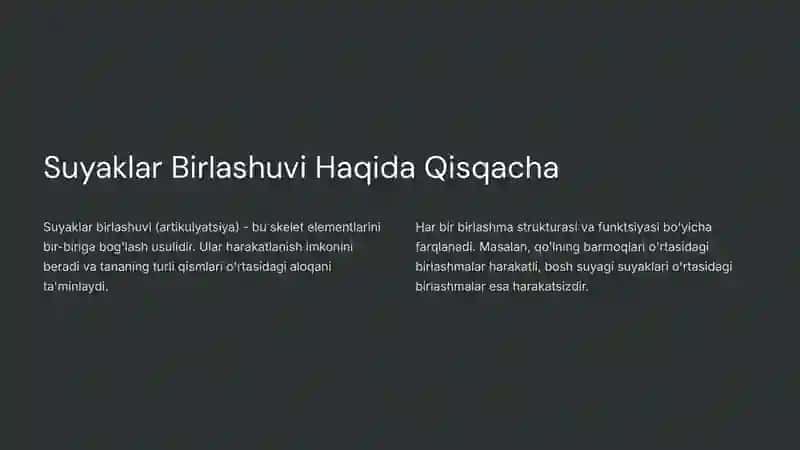 Suyaklar birlashuvinio'rganish va preparovka usullari 3