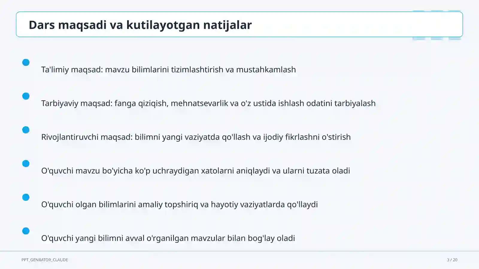 Yoshlar va jamiyat: ijtimoiy faollik (10-sinf) 3