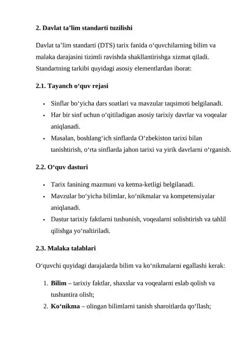 Davlat ta’lim standartlari 3
