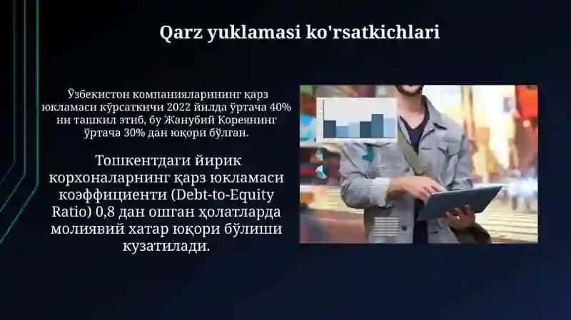 Korxonalarning moliyaviy faoliyati natijalarini ifodalovchi koʻrsatgichlar 3