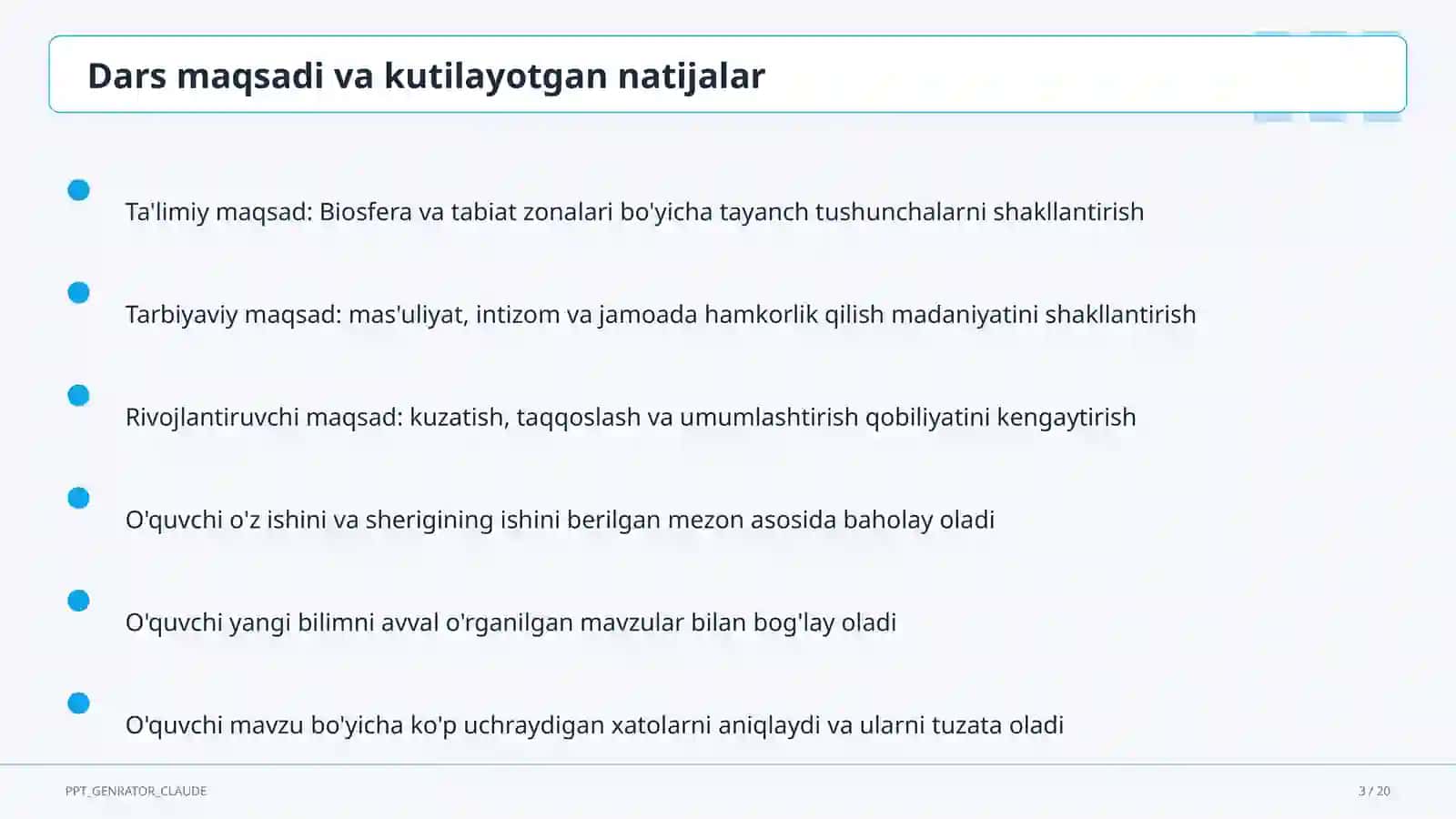 Biosfera va tabiat zonalari (6-sinf) 3