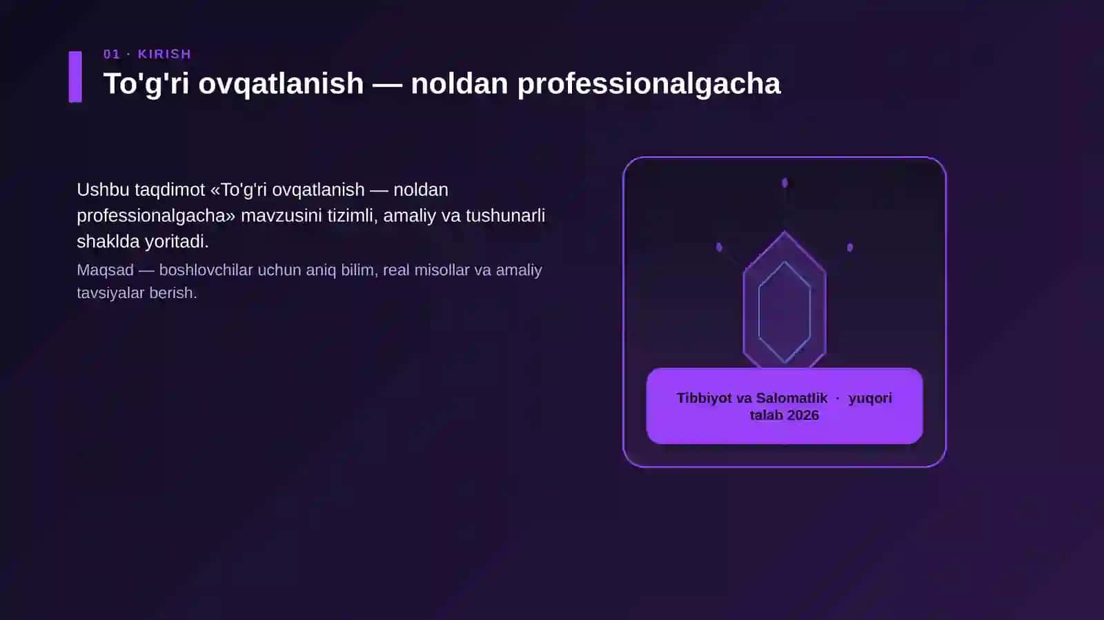 To'g'ri ovqatlanish — noldan professionalgacha 3