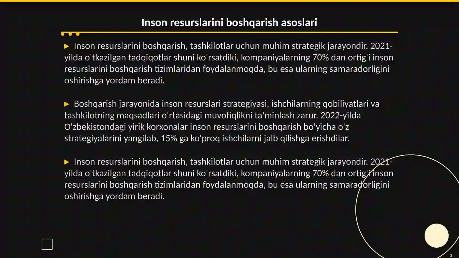 Inson resurslarini boshqarishda boshqarish va nazorat 3