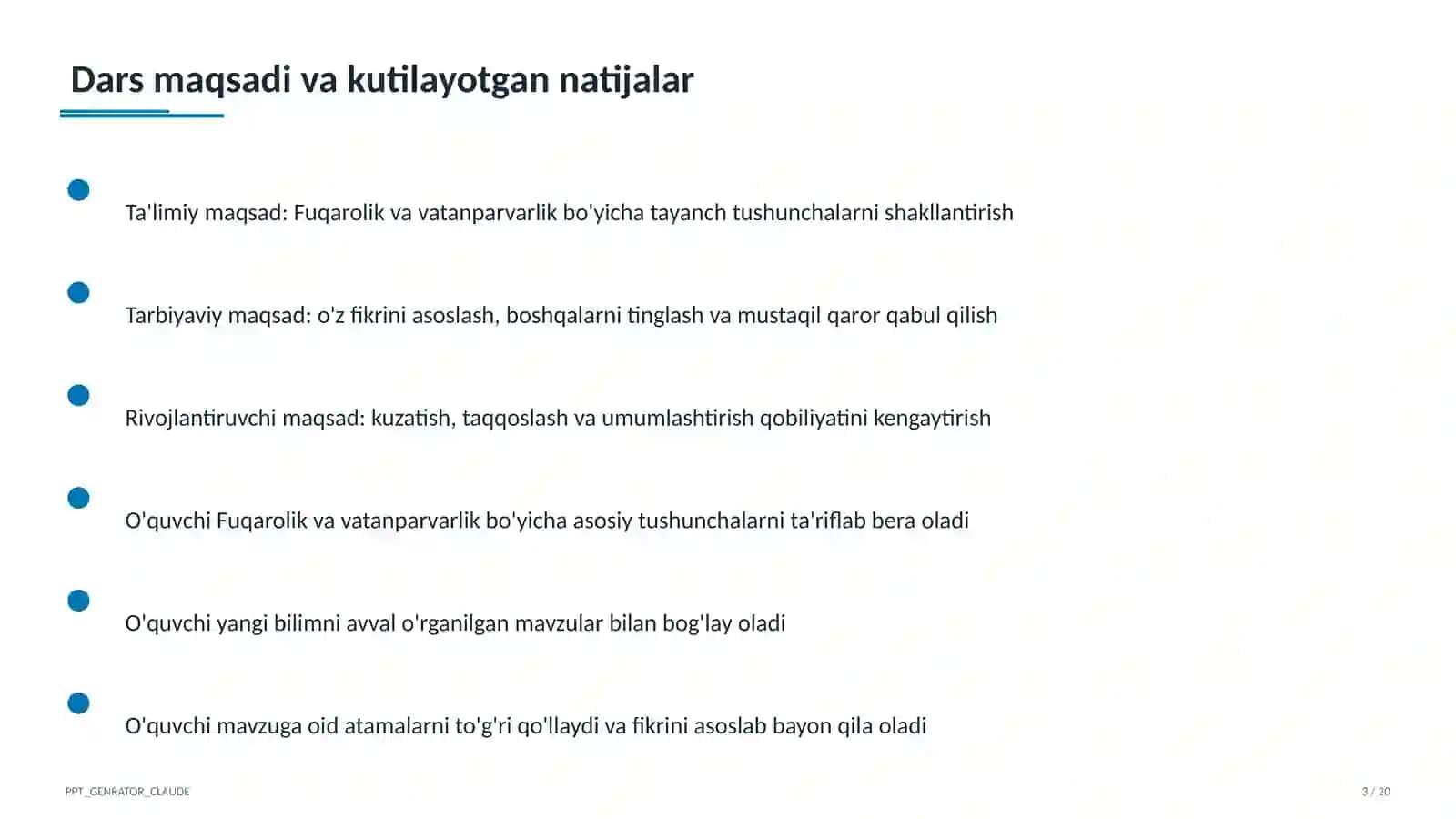 Fuqarolik va vatanparvarlik (8-sinf) 3