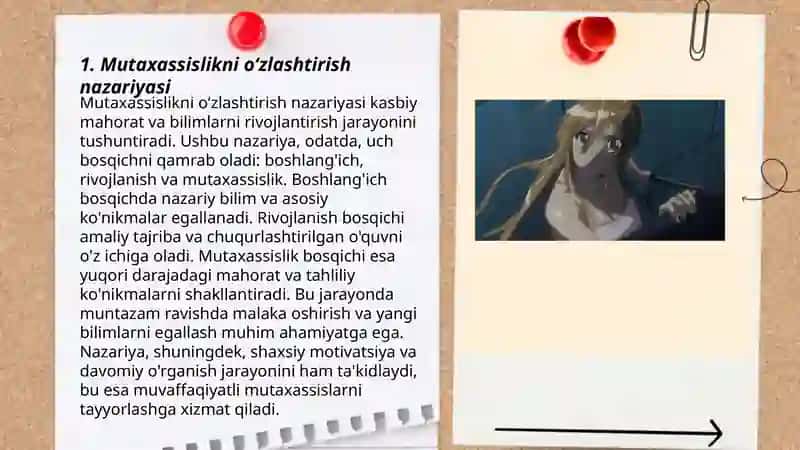 Mutaxassislikni oʻzlashtirish muomalasining nazariy asoslari 3