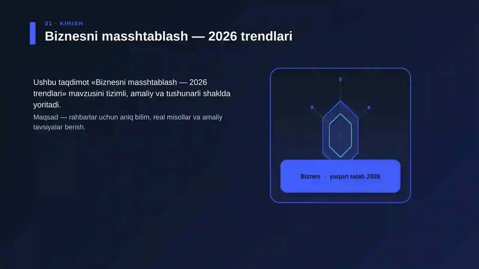 Biznesni masshtablash — 2026 trendlari 3