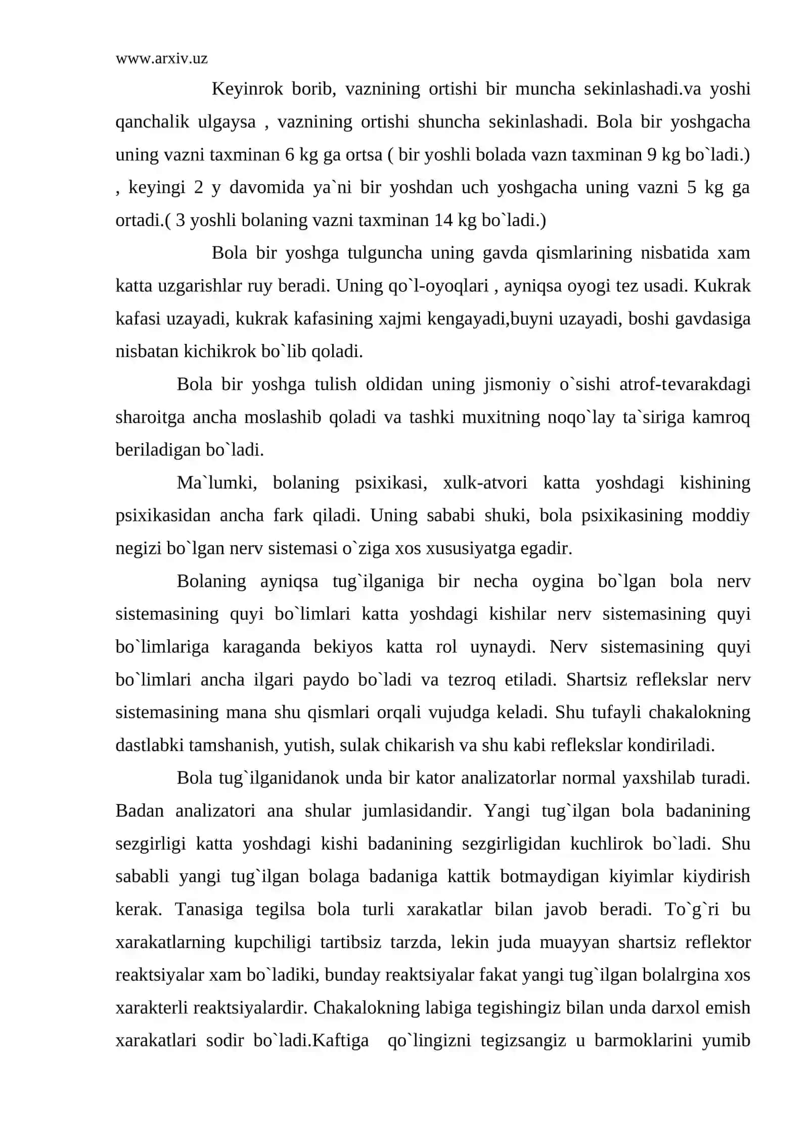 Ilk yoshi va bogcha yoshdagi bolalarning rivojlanishi 3