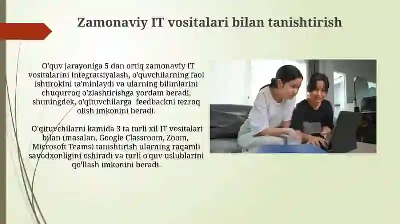 Zamonaviy IT Vositalaridan foydalanish strategiyasi 3
