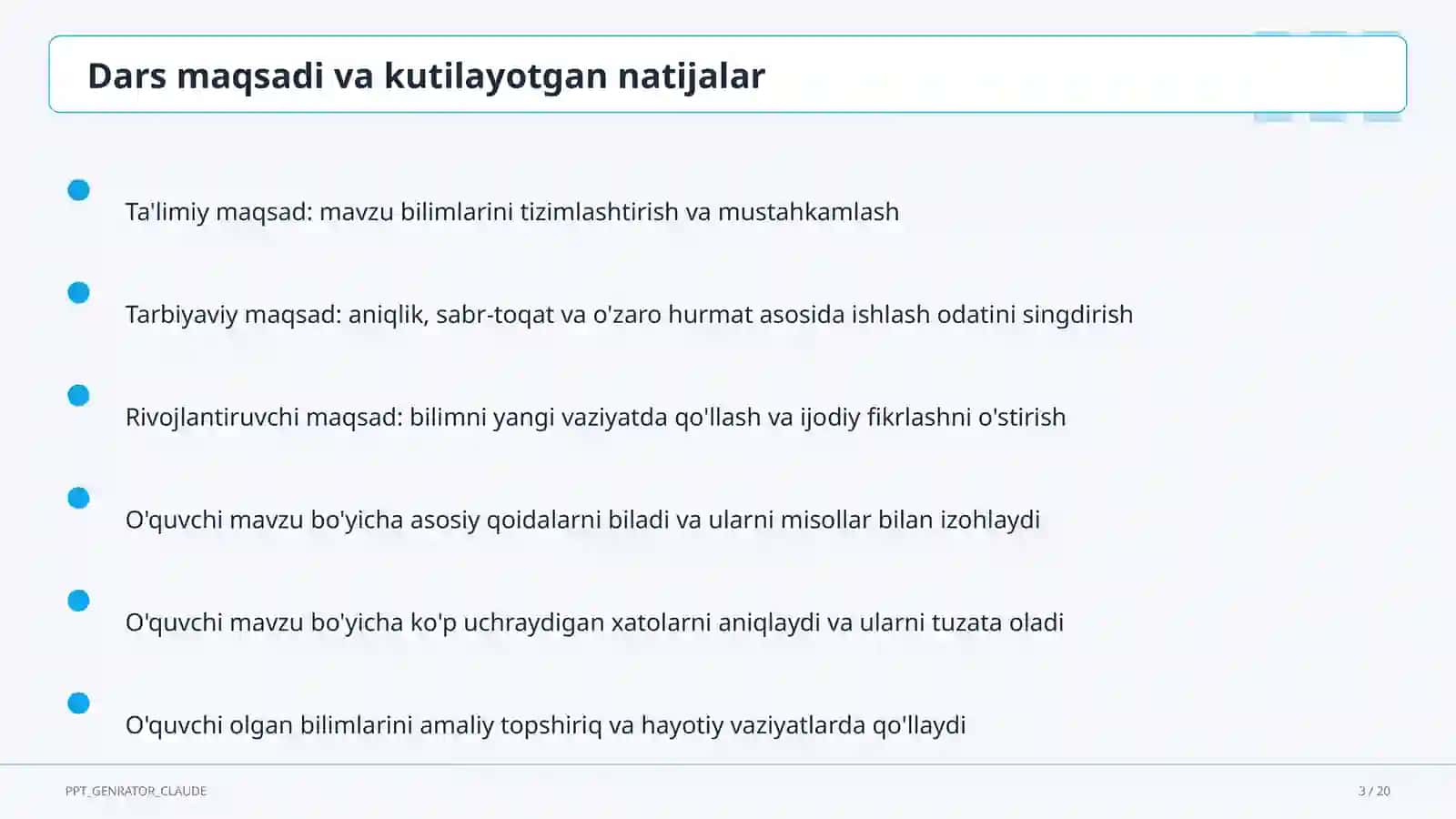 Boshlang'ich funksiya va integral (11-sinf) 3