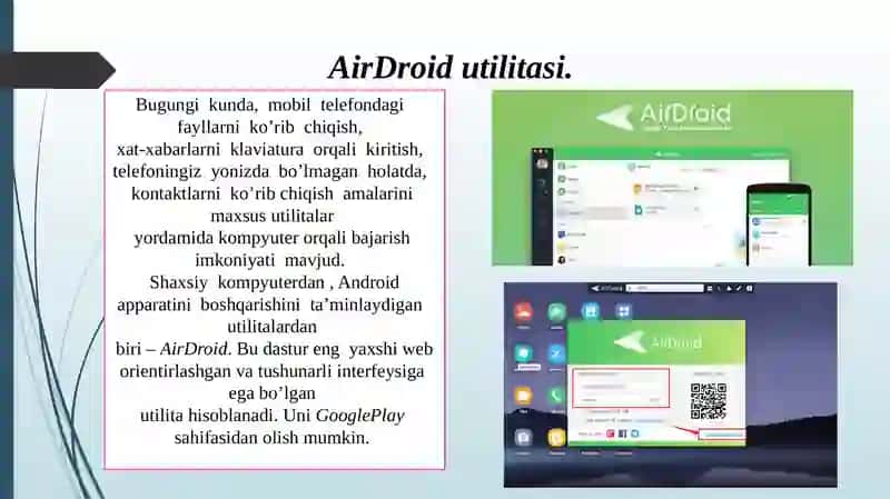 AirDroid utilitasi 3
