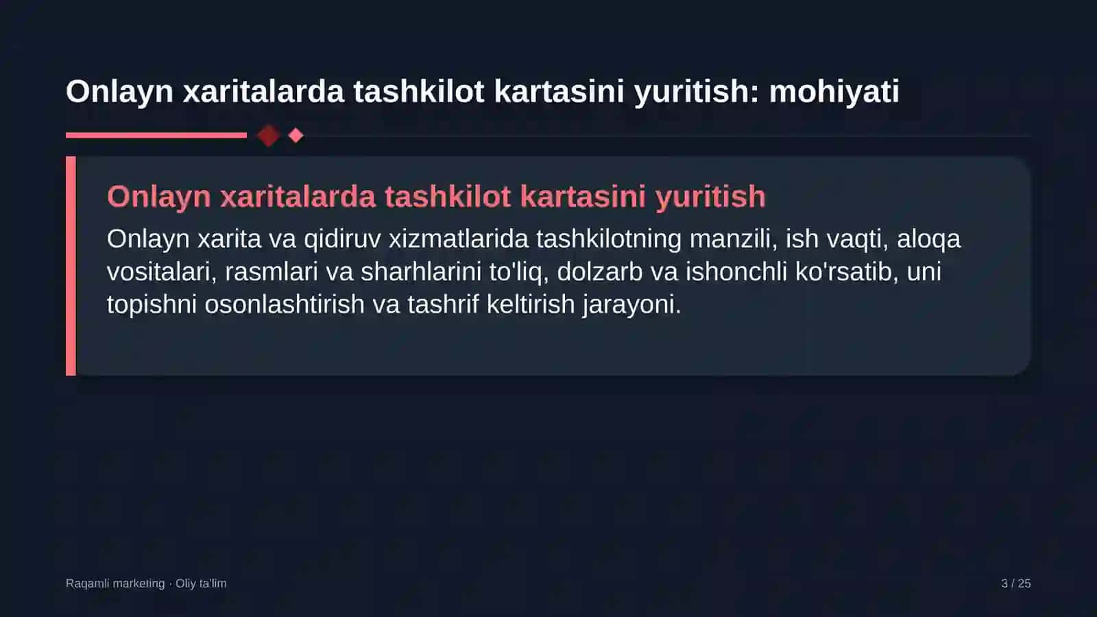 valyuta ayirboshlash shoxobchalarida onlayn xaritalarda biznes kartasini yuritish 5283 3