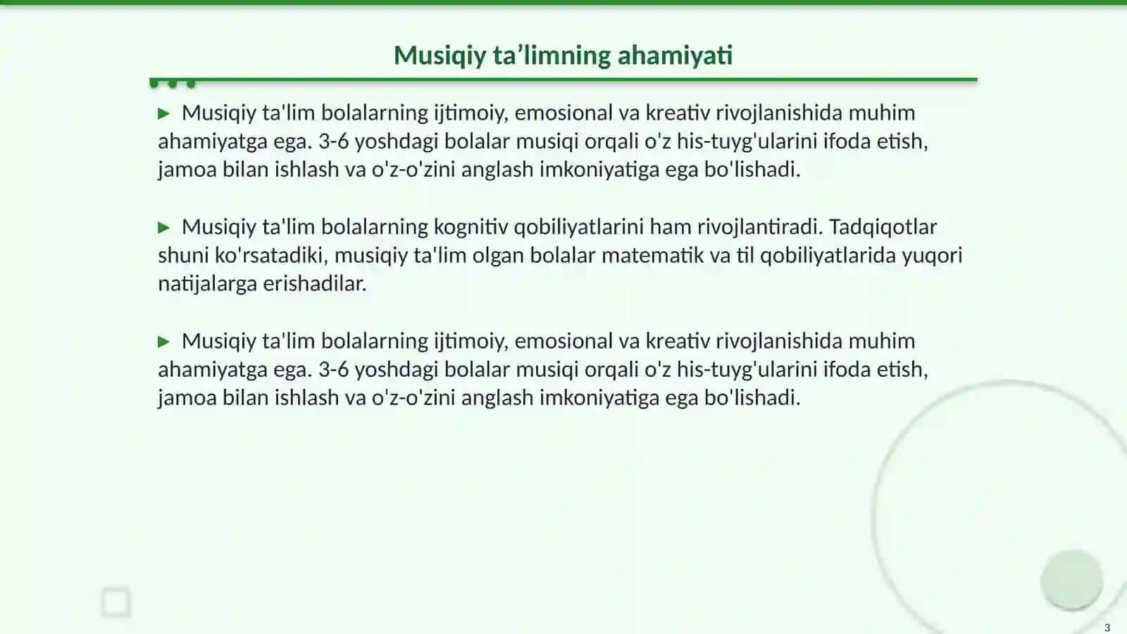 MTTda bolalarga musiqiy taʼlim berishda tarbiyachining faoliyati 3