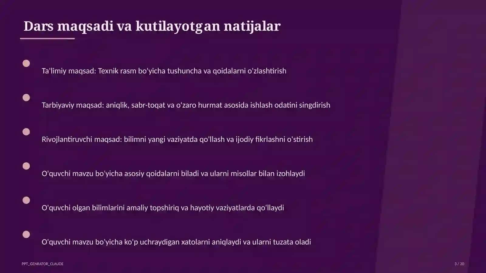 Texnik rasm (8-sinf) 3