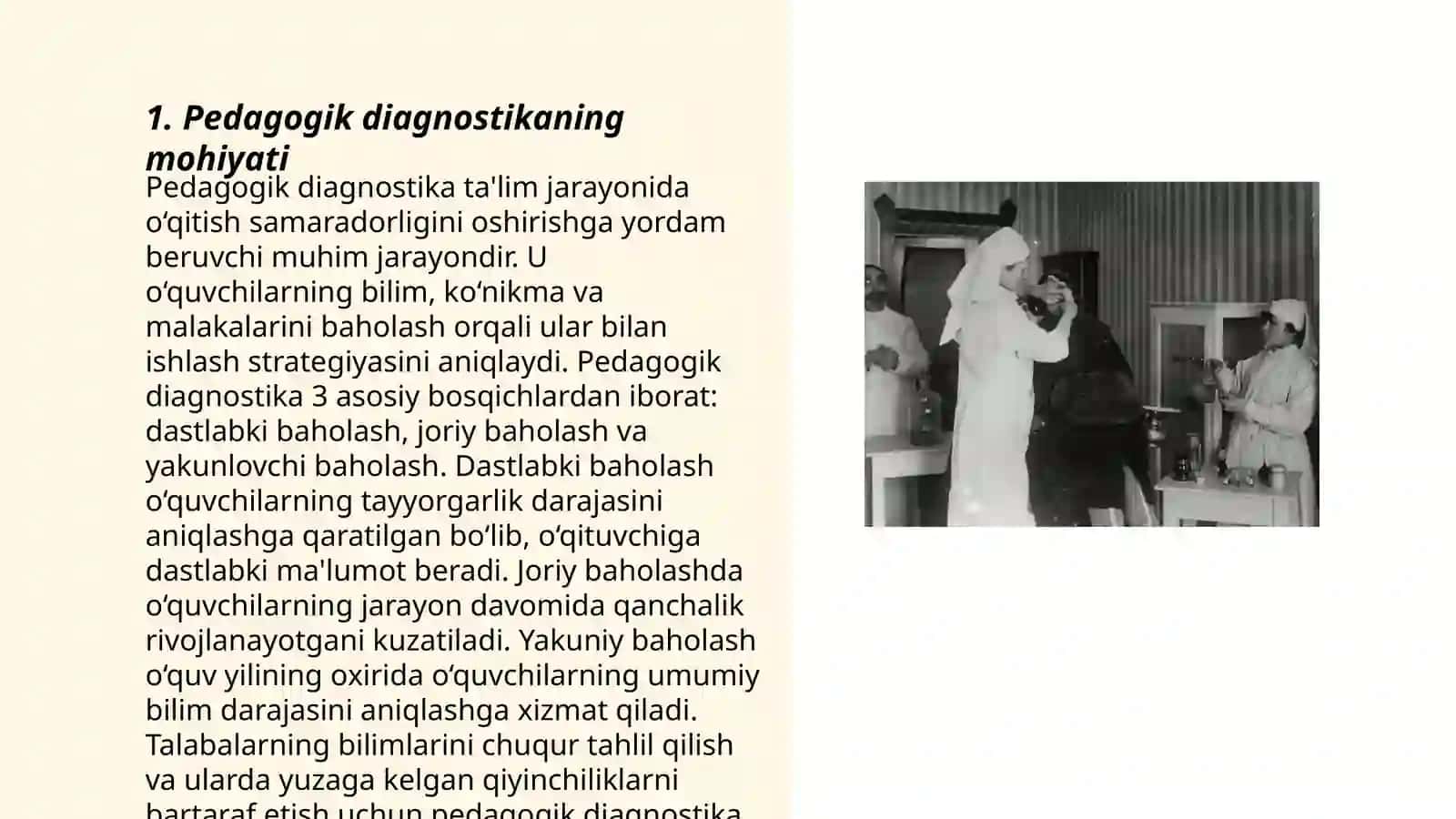 Pedagogik diagnostikaning shaxs rivojlanishidagi orni 3
