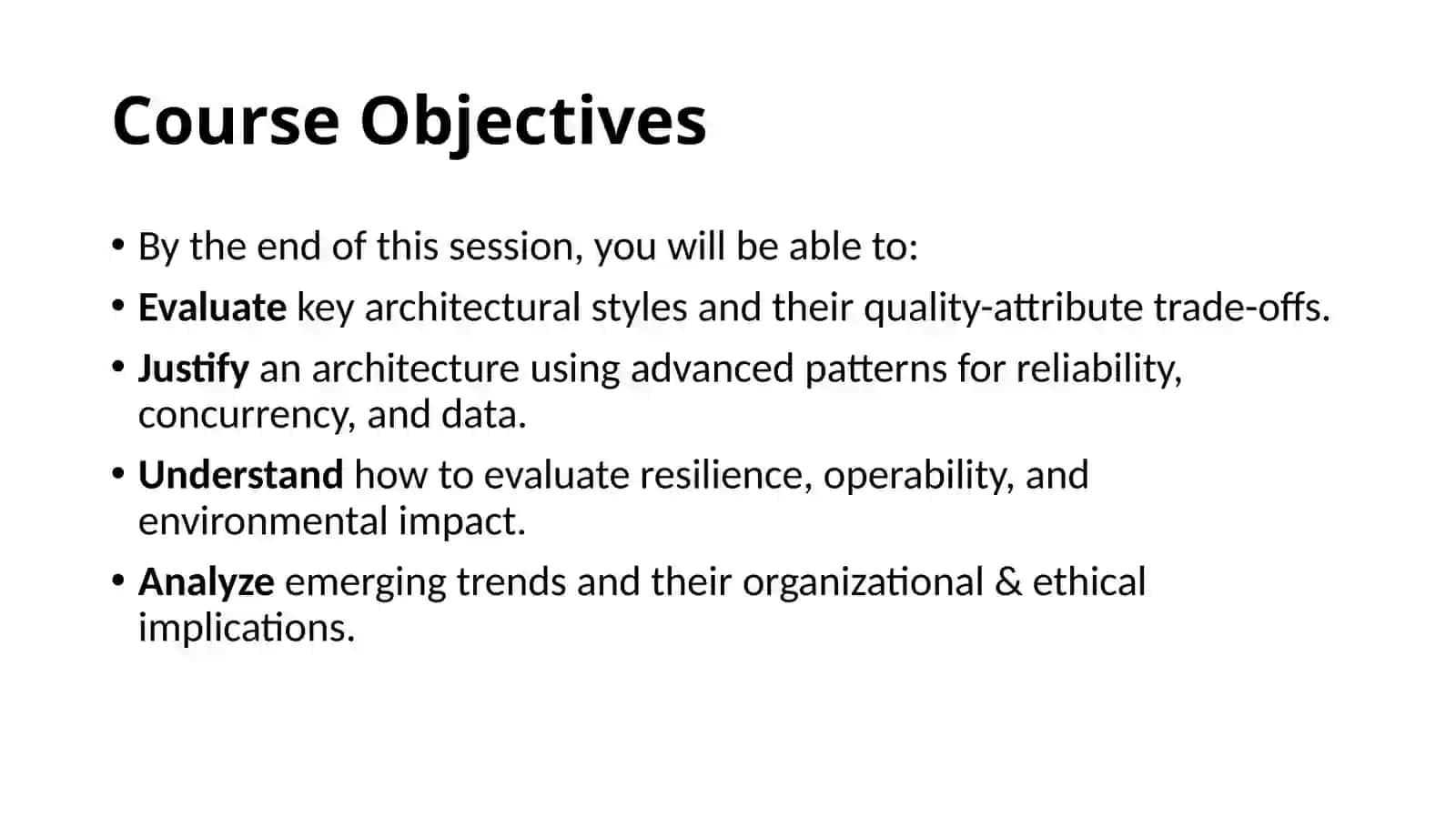 Advanced Software Design & Architecture 3