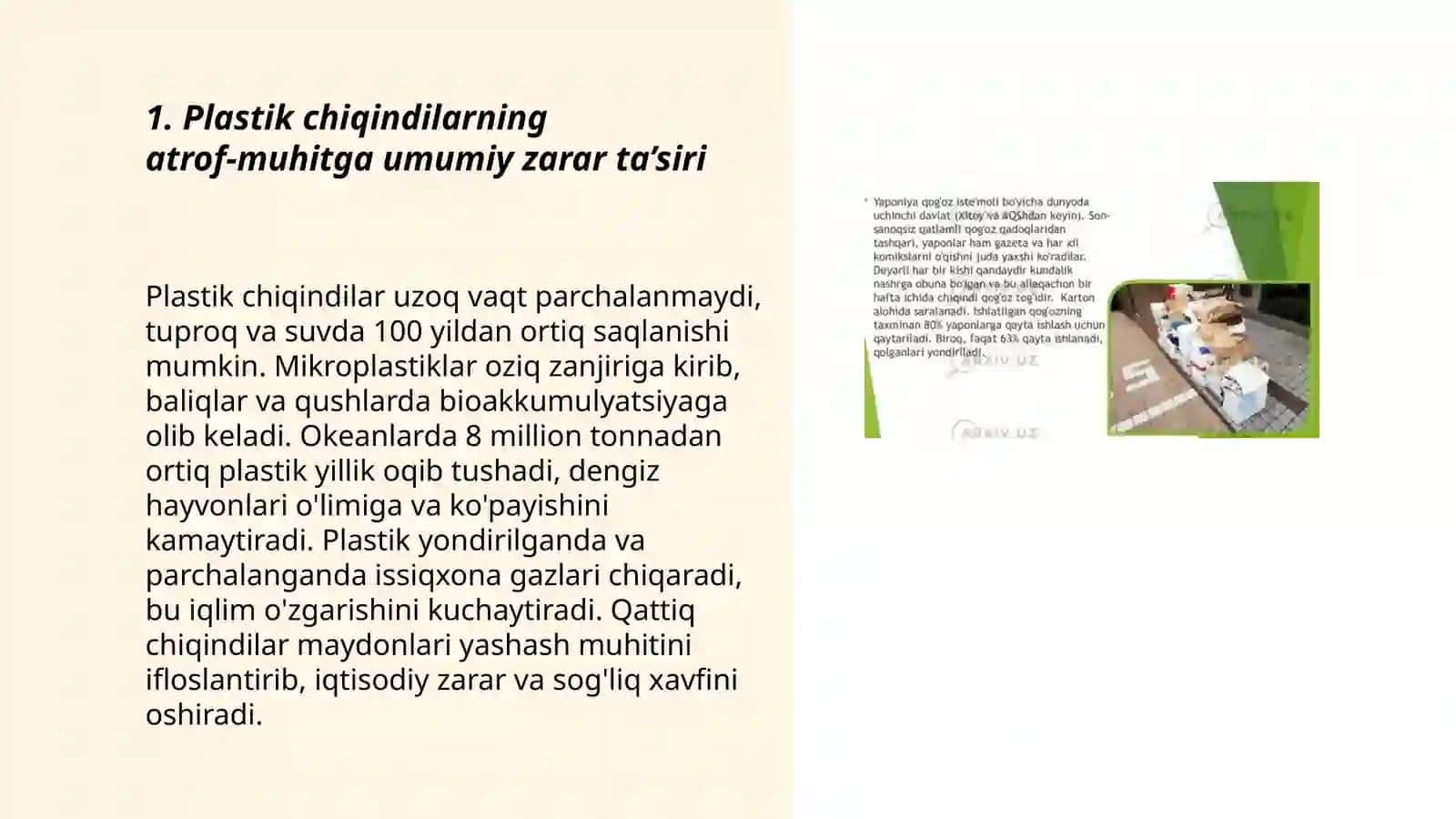 Plastik chiqindilar-tabiatning yashirin dushmani 3
