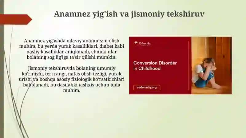 Bolalar va o‘smirlarni salomatlik xolati va jismoniy rivojlanishini tekshirish usullari 3