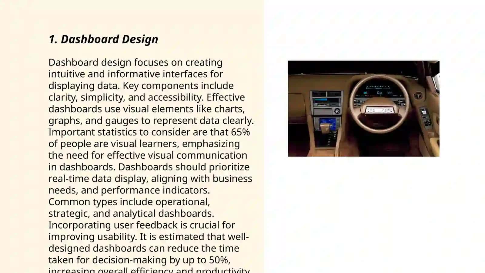 Dashboard Design 3