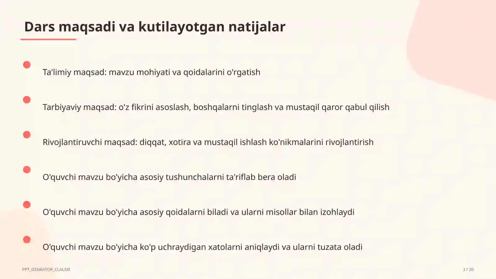 Hosila va uning geometrik ma'nosi (11-sinf) 3