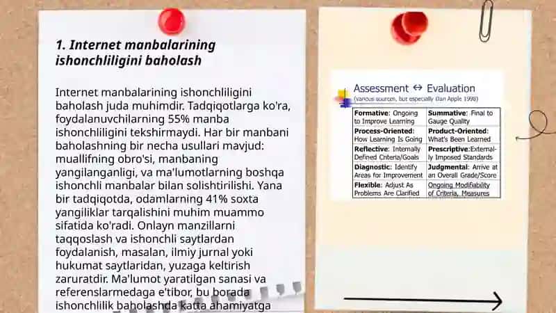 Internet resurslarini tanqidiy baholash 3