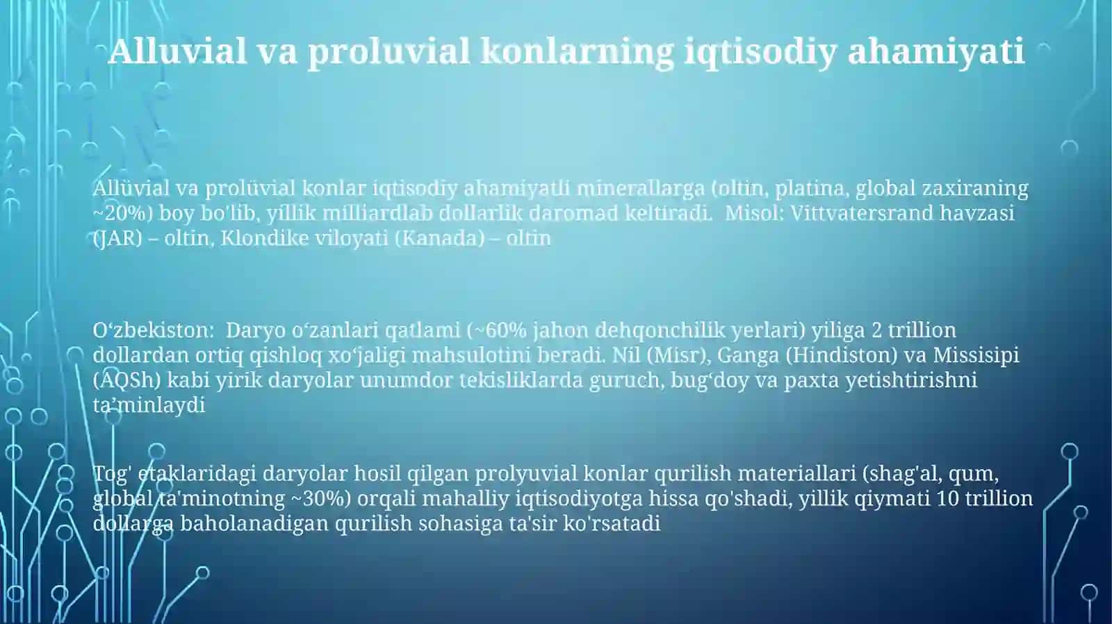 Allyuvialprolyuvialyotqiziqlar 3