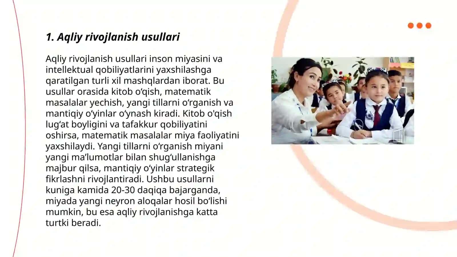 Maktabgacha taʼlim yoshidagi bolalarga aqliy tarbiya berish usul va yoʻllari 3