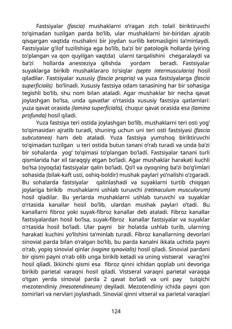 Mushaklarning tuzilishi 3