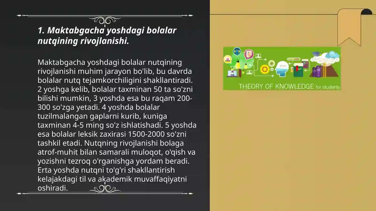 Maktabgacha tarbiya davrida bilish jarayonlari psixodiagnostikasi 3