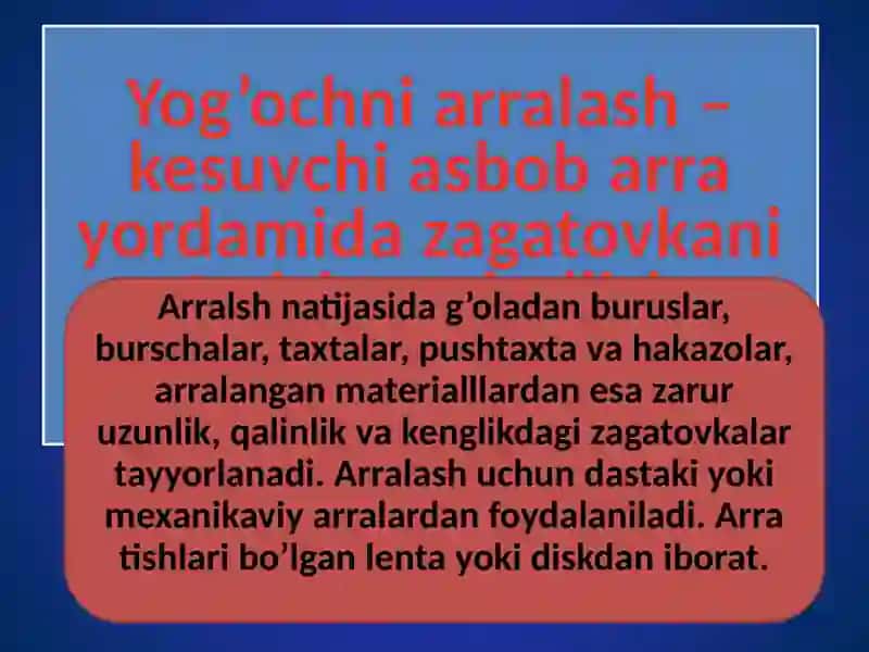 ARRALAR VA RANDALAR TURLARI 3