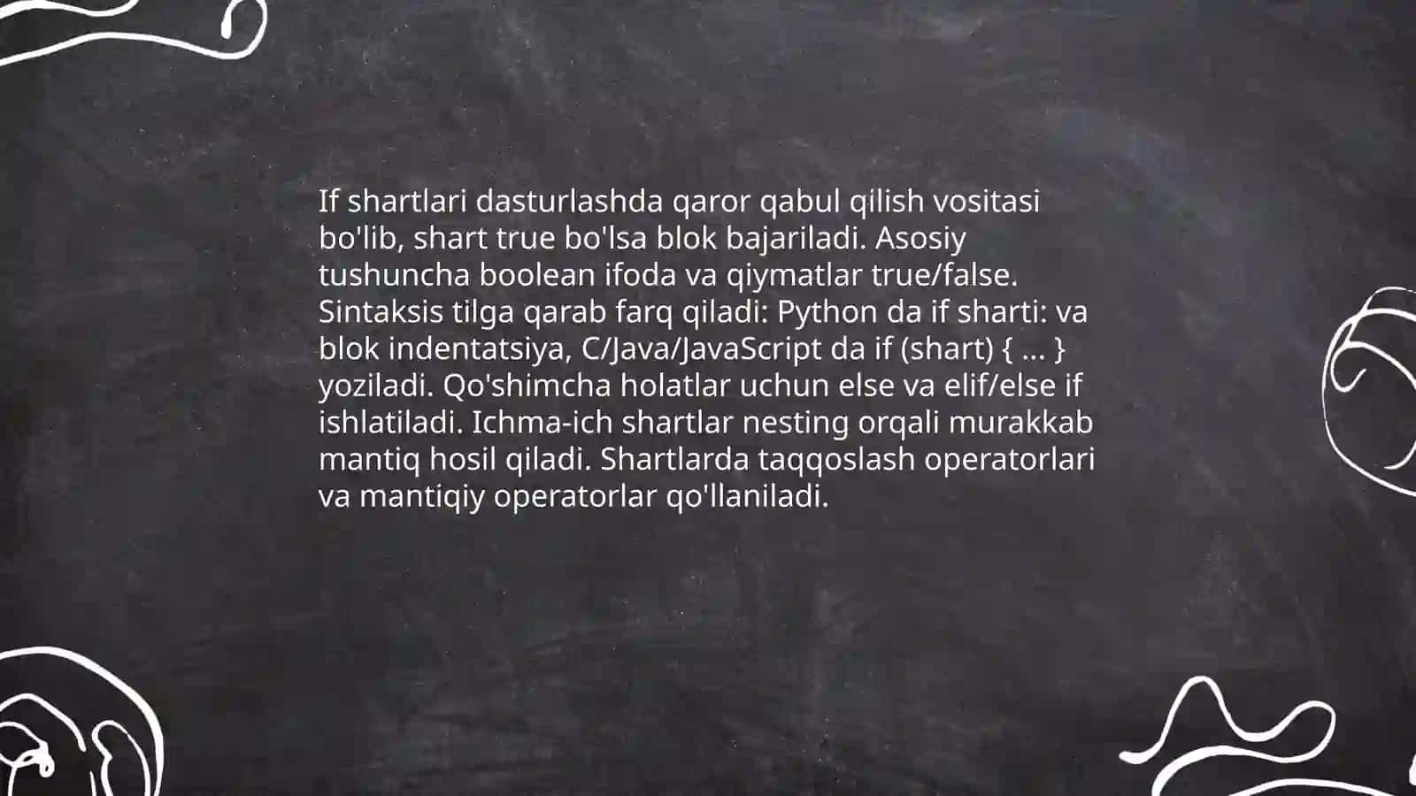 If Conditions and Reading 3