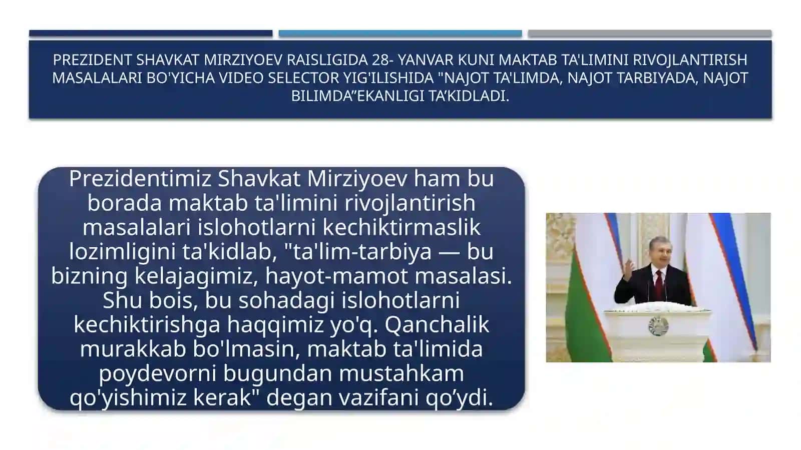 Boshlang'ich sinflar dasturiy belgilangan 3