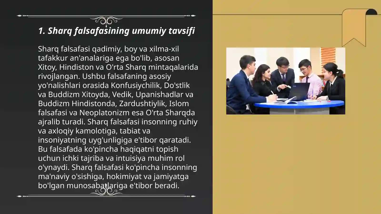 Sharq falsafasining mohiyati va ijtimoiy taraqqiyotdagi roli 3