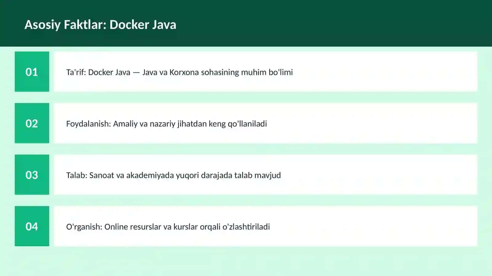 Docker Java 3
