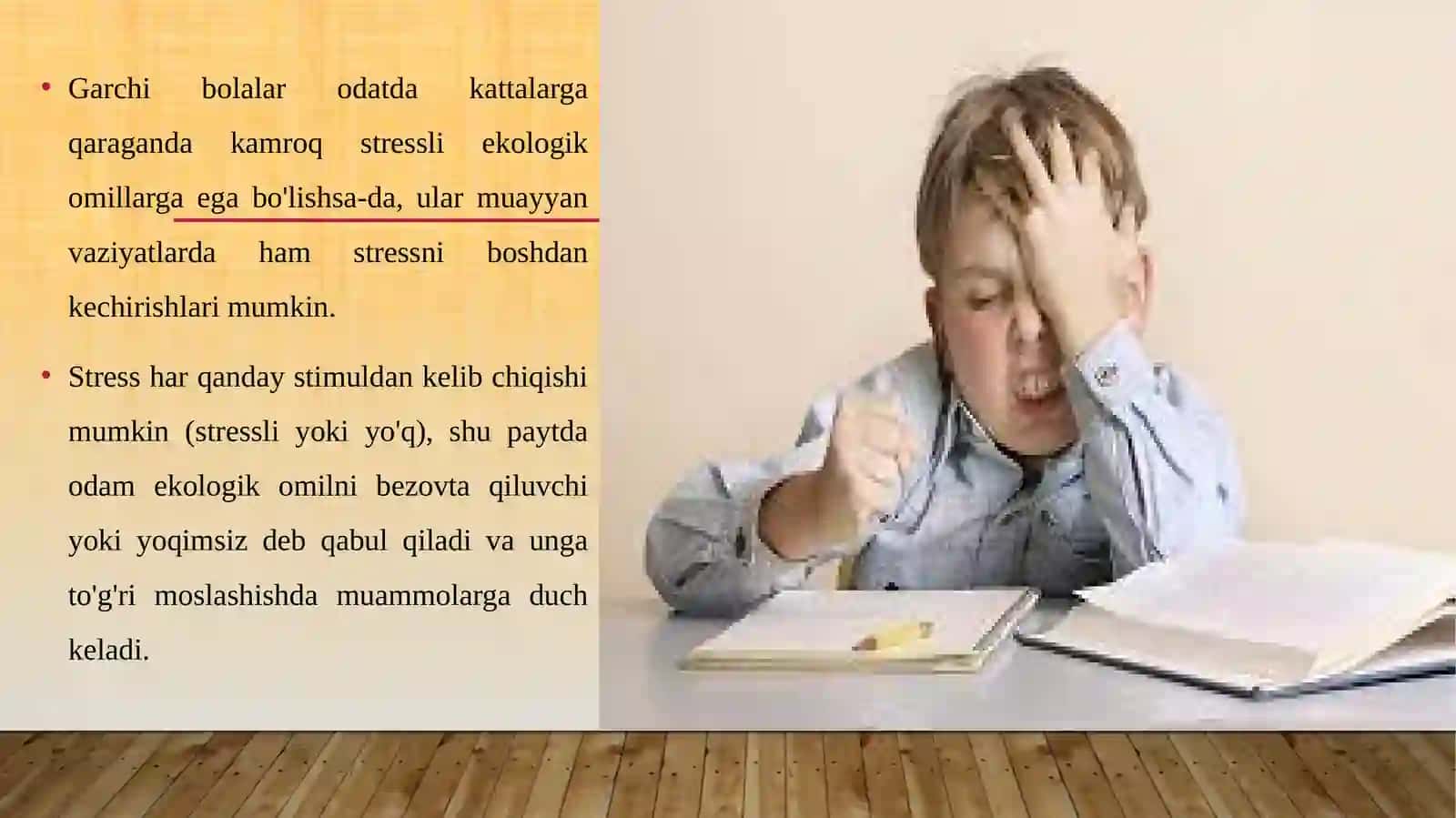 Bolalarda emotsional stresslarning oldini olish usullari 3