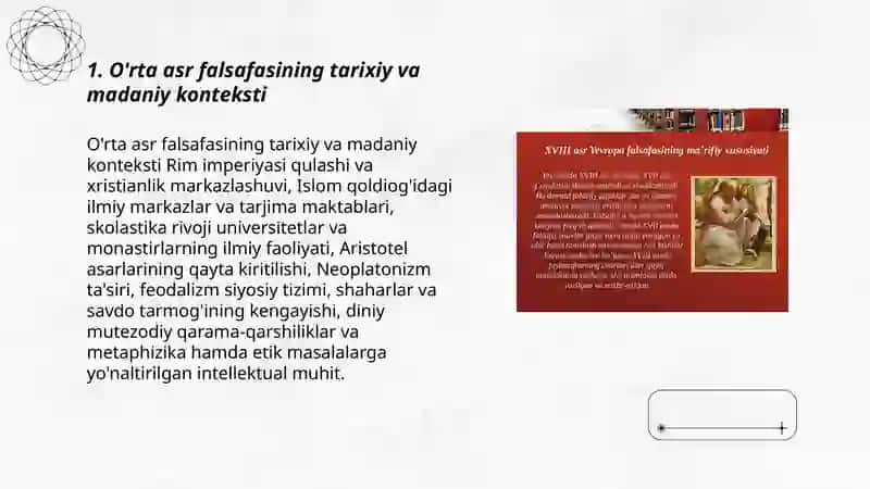 O’rta asr falsafasi haqida esse tayyorlash 3