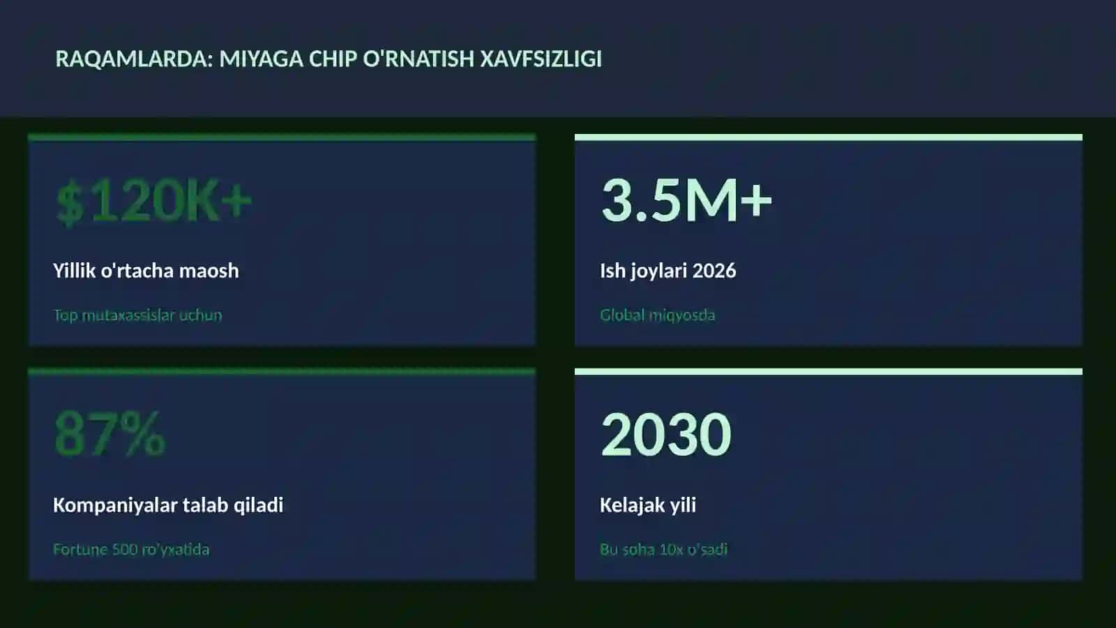 MIYAGA CHIP O'RNATISH XAVFSIZLIGI 3