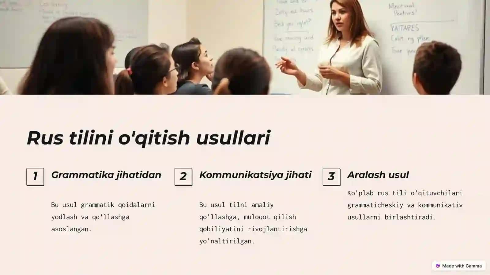 Rossiya ta'lim tizimi va rus tili o'qitish metodikasi 3