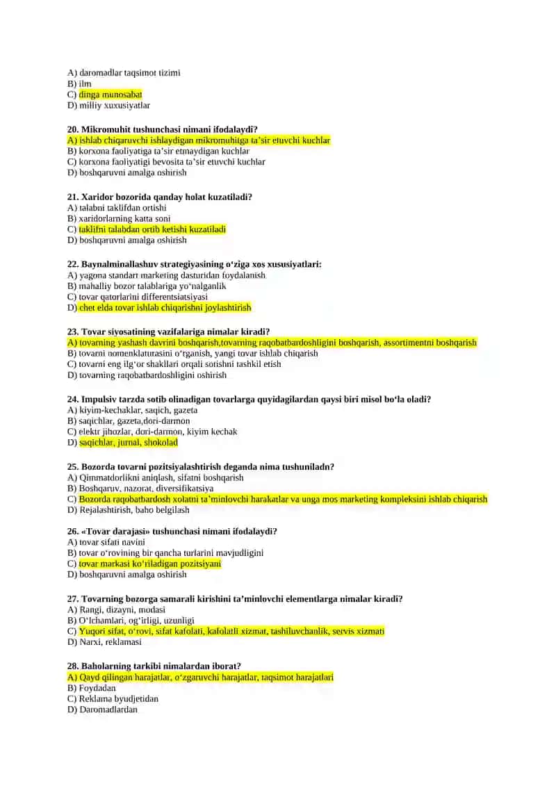 Marketingning boshqarilishi 3